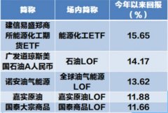 油价一直上涨，应该买哪些基金呢？